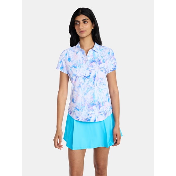 Birdie Bound Women’s Polo Shirt with Short Sleeves, Sizes XS-XXL