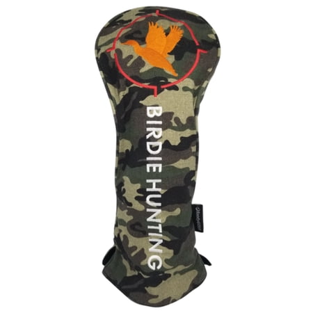 Birdie Hunting CAMO Embroidered Driver Headcover by ReadyGOLF