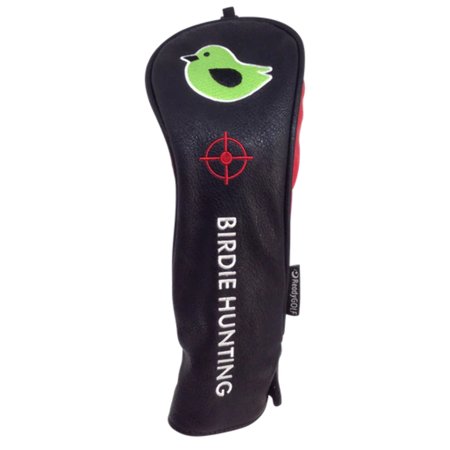Birdie Hunting Embroidered Hybrid Headcover - Green by ReadyGOLF