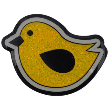 Birdie Hunting Glitter Ball Marker Hat Clip - Yellow by ReadyGOLF