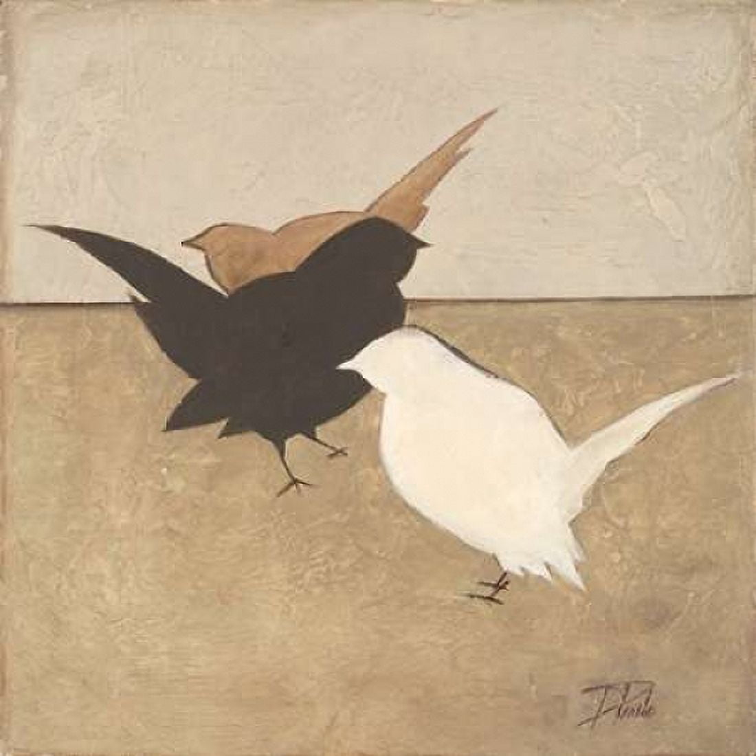 Birdies I Canvas Art - Patricia Pinto (24 x 24)