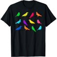 thumbnail image 1 of Birding Retro Classic Bird Watcher Watching Gift T-Shirt, 1 of 5
