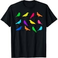 thumbnail image 1 of Birding Retro Classic Bird Watcher Watching Gift T-Shirt, 1 of 6