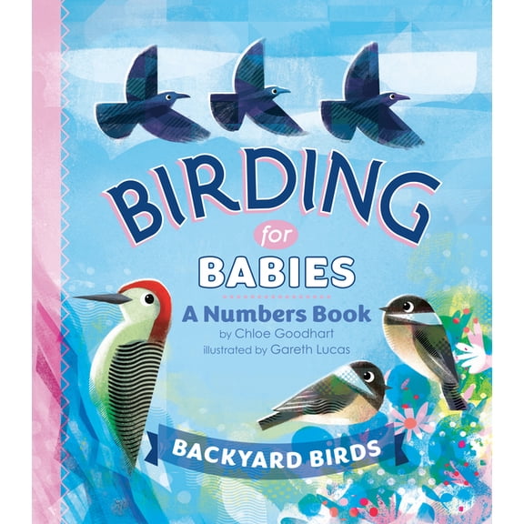 Birding for Babies: Backyard Birds: A Numbers Book, (Board Book)
