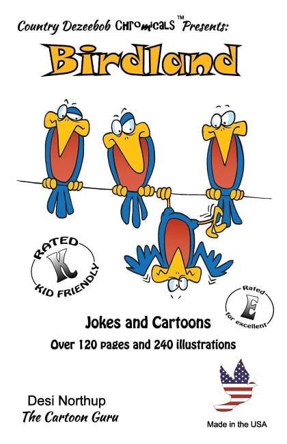 Birdland -- Jokes and Cartoons: in Black + White (Paperback)