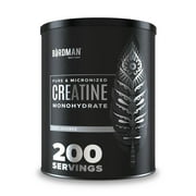 BIRDMAN Micronized Creatine Monohydrate Powder, Vegan, Caffeine-Free, 200 Servings, 2.2 lb