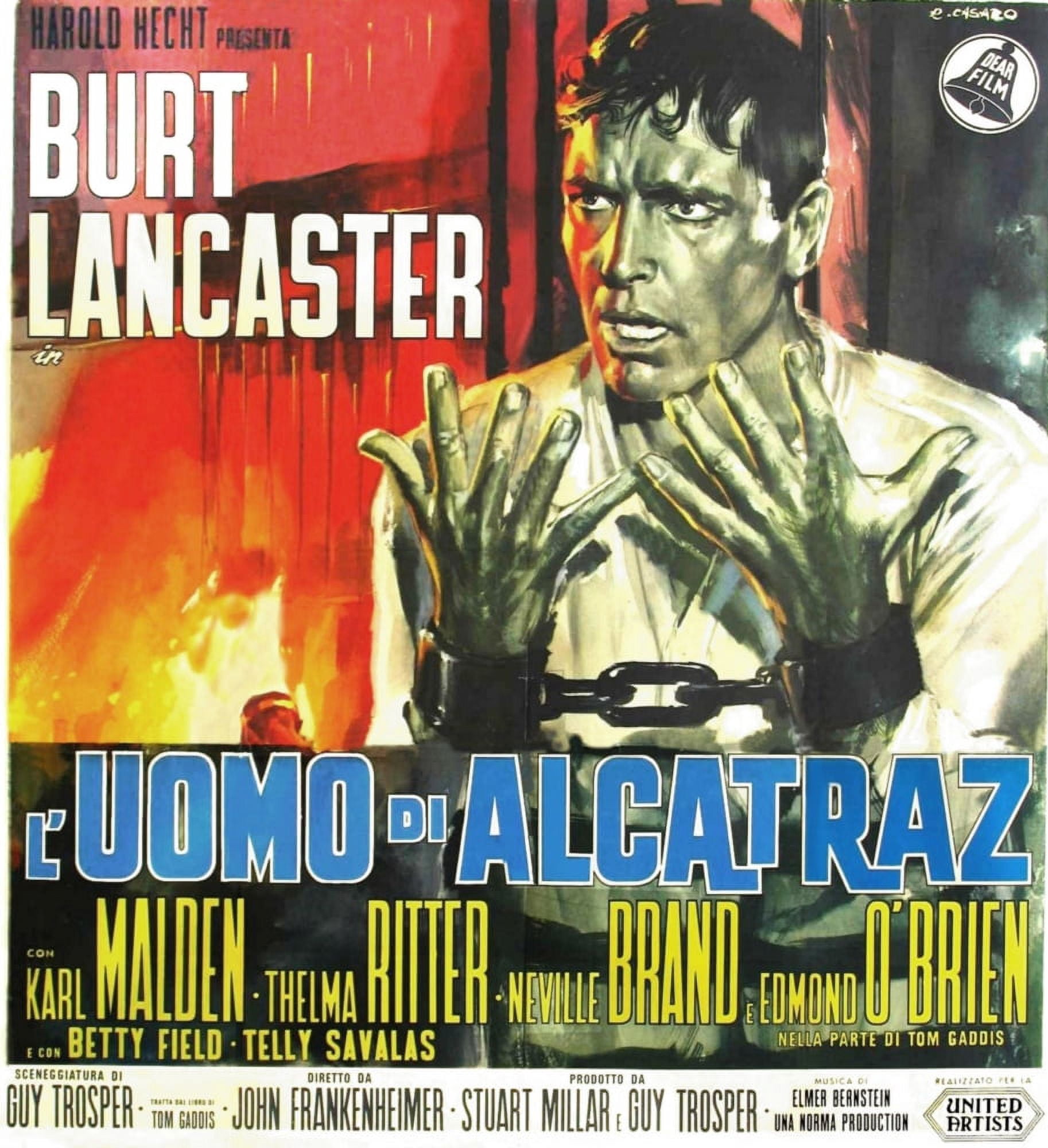 Birdman Of Alcatraz Canvas Art -  (11 x 17)