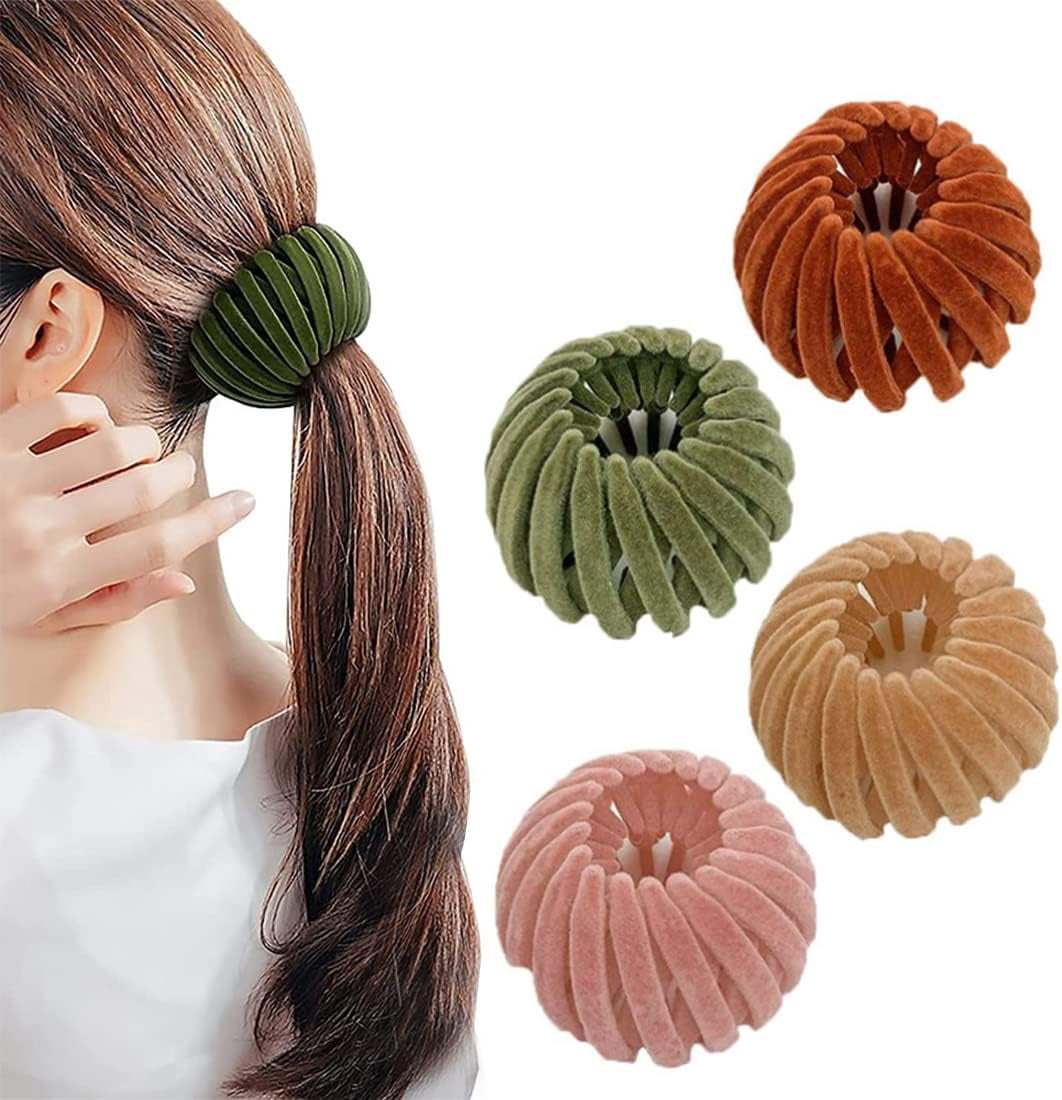 Birdnest Magic Hair Clip, Birds Nest Hair Clip Expandable Ponytail Hair
