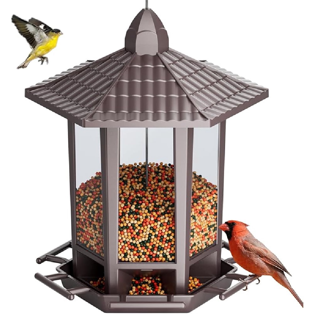 Photo inspiration: Gallery Detail: Birdream 2 Pack Bird Feeders For Outdoor Hanging Retro Pagoda