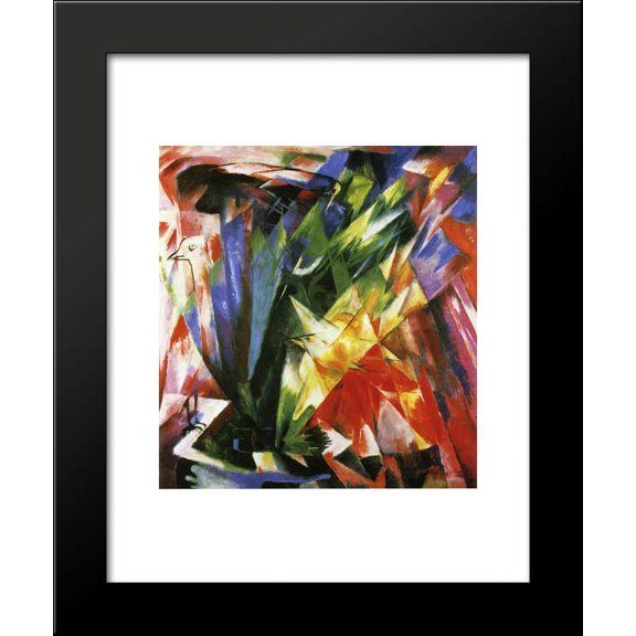 Birds 20x24 Framed Art Print by Marc, Franz