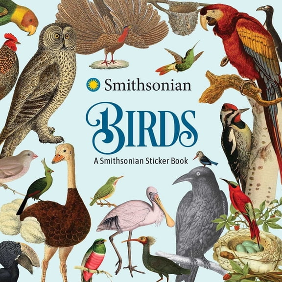 Birds: A Smithsonian Sticker Book, (Paperback)