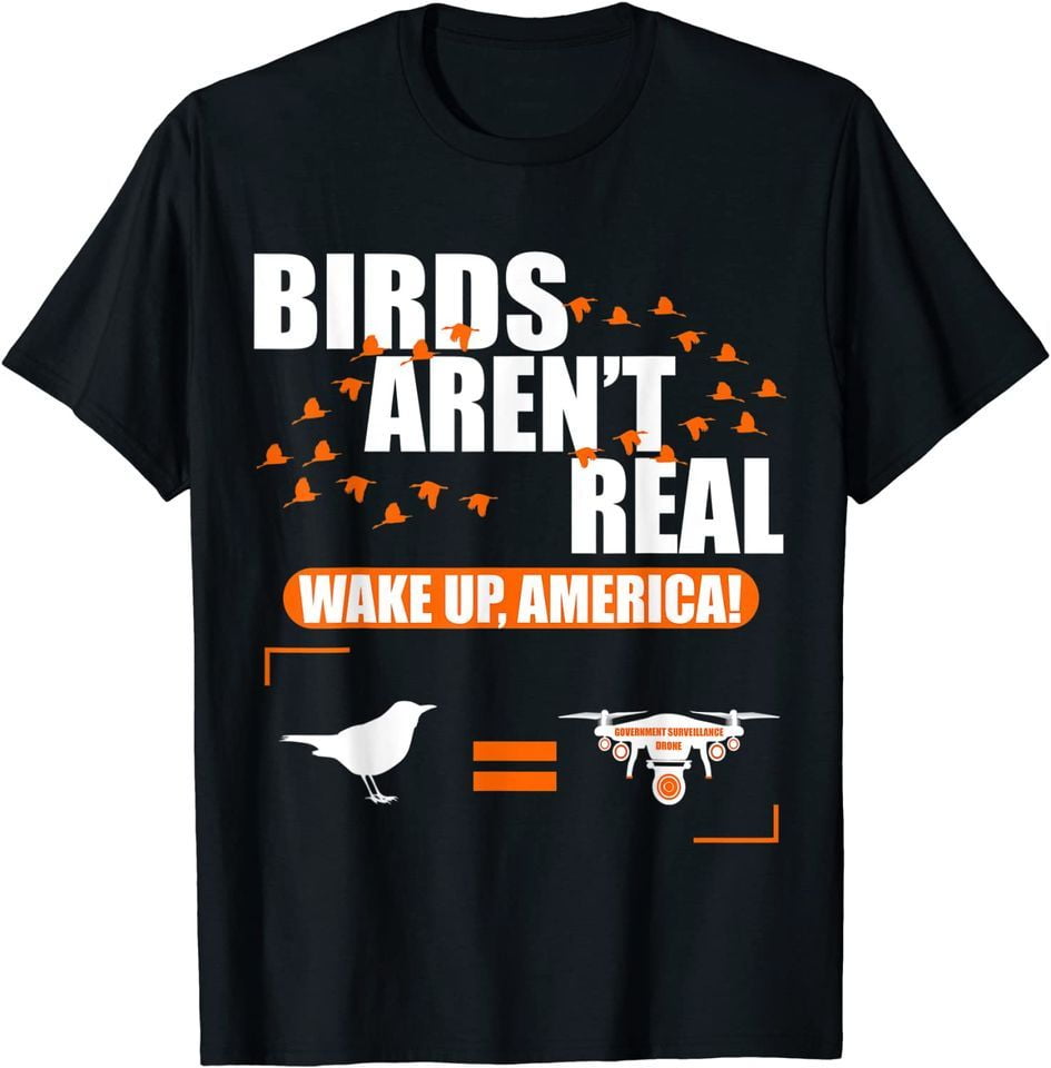 Birds Aren't Real Wake Up America Tshirt Birds Aren't Real Wake Up America Tshirt