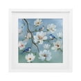 thumbnail image 1 of Stupell Industries Birds Blooms And Branches White Framed Print Under Glass, design by Nan, 13 x 13, 1 of 10