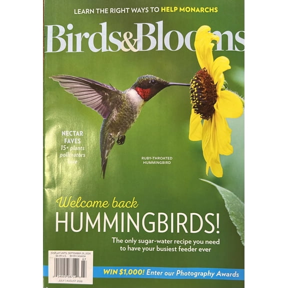 Birds & Blooms Magazine July August 2026
