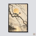 Birds Blossom Branch Wall Art Print, Vintage Botanical Decor - Walmart.com