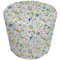 Birds & Butterflies in Blooms Cover Compatible with Instant Pot Pressure Cooker by Penny's Needful Things (White, 10 Quart Instant Pot)