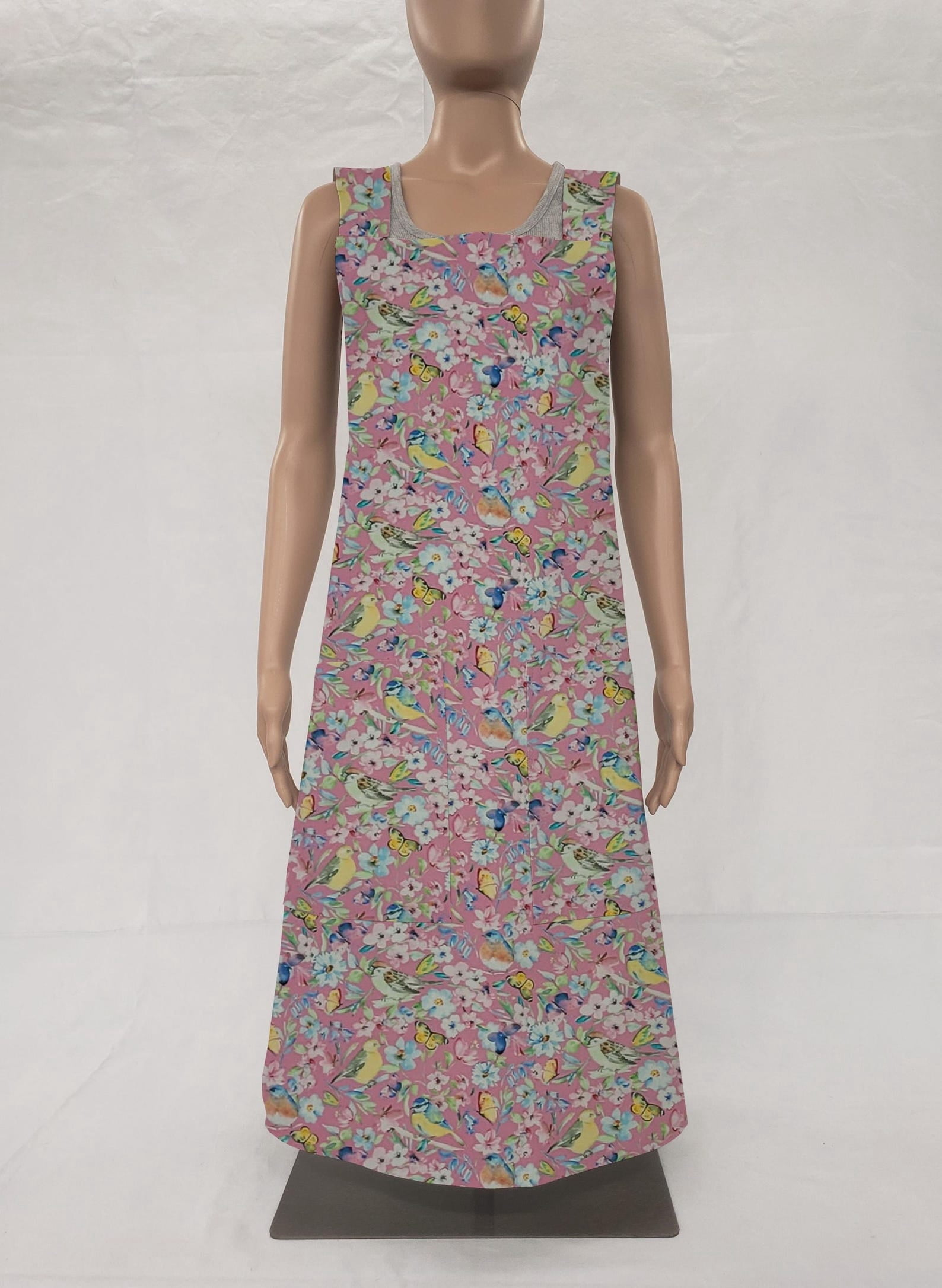 Birds & Butterflies in Blooms Cross Back Apron by Penny's Needful ...