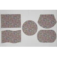 thumbnail image 1 of Birds & Butterflies in Blooms Placemats by Penny's Needful Things (Round - Set of 4) (Pink), 1 of 1
