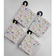 thumbnail image 1 of Birds & Butterflies in Blooms Pot Holders (Set of 4) by Penny's Needful Things (White), 1 of 1