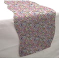 thumbnail image 1 of Birds & Butterflies in Blooms Table Runner by Penny's Needful Things (6 Feet Long - SCALLOPED) (Pink), 1 of 2
