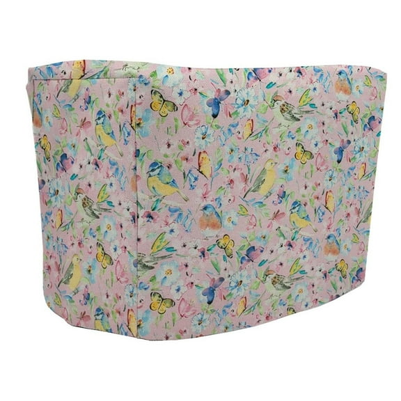 Birds & Butterflies in Blooms Toaster Cover by Penny's Needful Things (4 Slice, Light Pink)