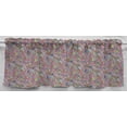 thumbnail image 1 of Birds & Butterflies in Blooms Valances by Penny's Needful Things (Two Valance Panels 12 inches Long UNLINED) (Pink), 1 of 1