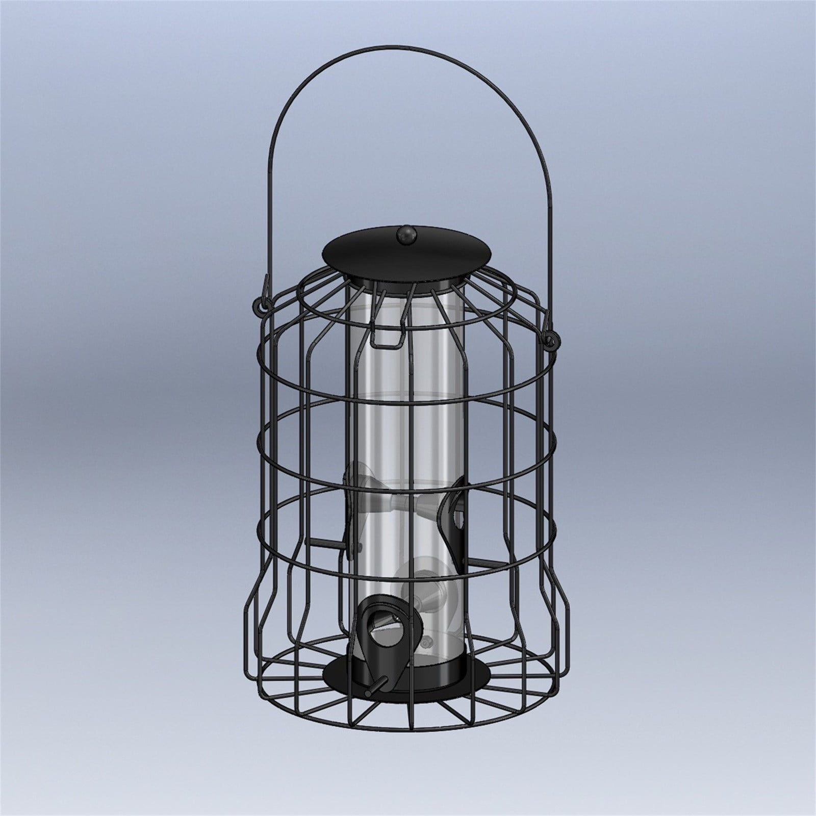 Birds Cage Bird Cage Metalbird Feeder Outdoor Hanging Bird Feeder With