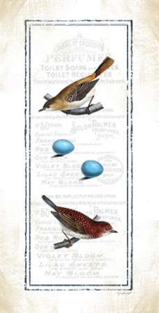 Birds Canvas Art - Jennifer Pugh (10 x 20)