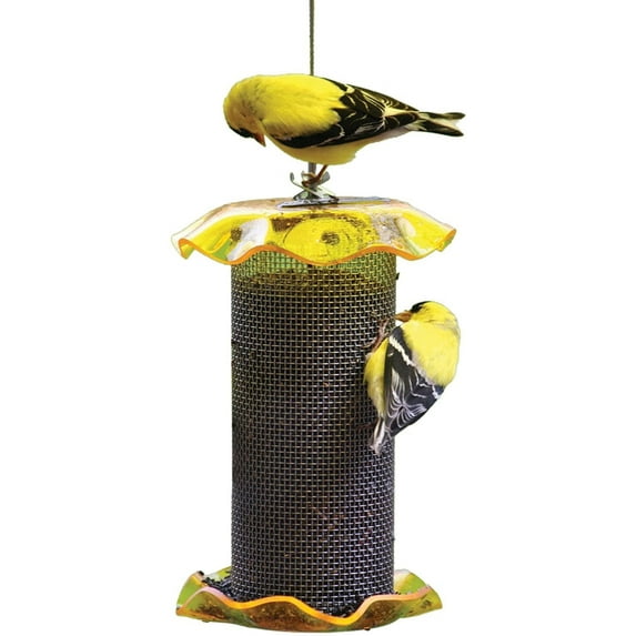 Birds Choice 1 Quart Yellow Nyjer Forever Bird Feeder