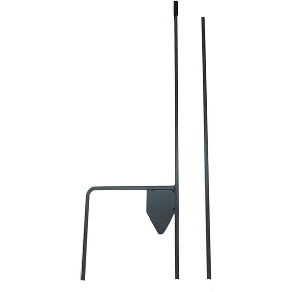 Birds Choice 2 Piece Bluebird Step-In Bird House Pole Set with Black 1/2" Steel Shaft