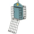 thumbnail image 1 of Birds Choice 8" Recycled Plastic 2-Cage Suet Feeder, Lake Blue, 1 of 1