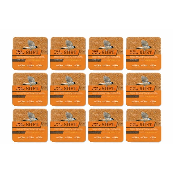 Birds Choice Hot Red Pepper No Melt Suet - 12 Pack