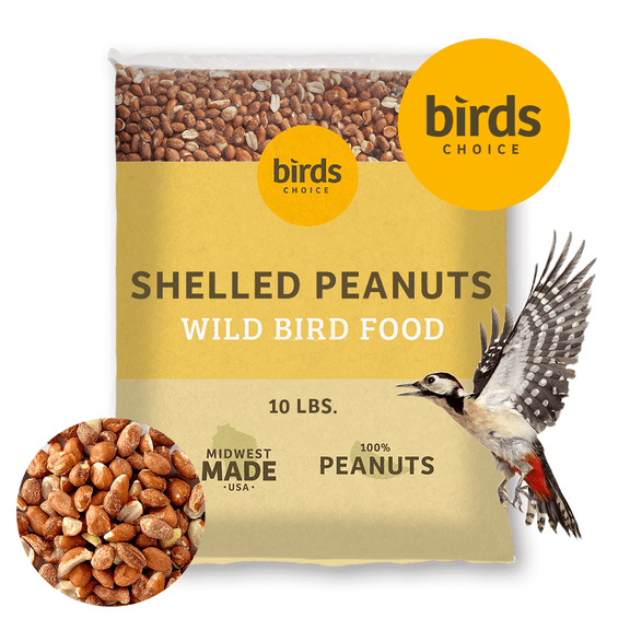 Birds Choice Shelled Peanuts - 10 lbs.