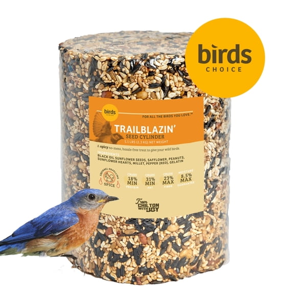 Birds Choice Trailblazin' Seed Cylinder - Large