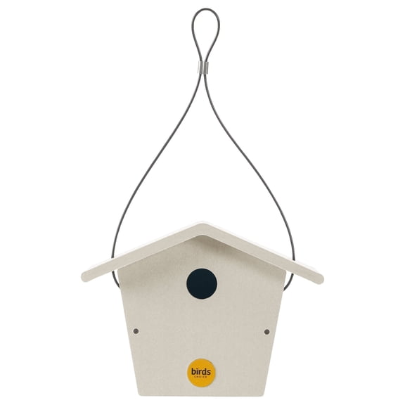 Birds Choice Wren Bird House in Recycled Poly Lumber, Sea Salt