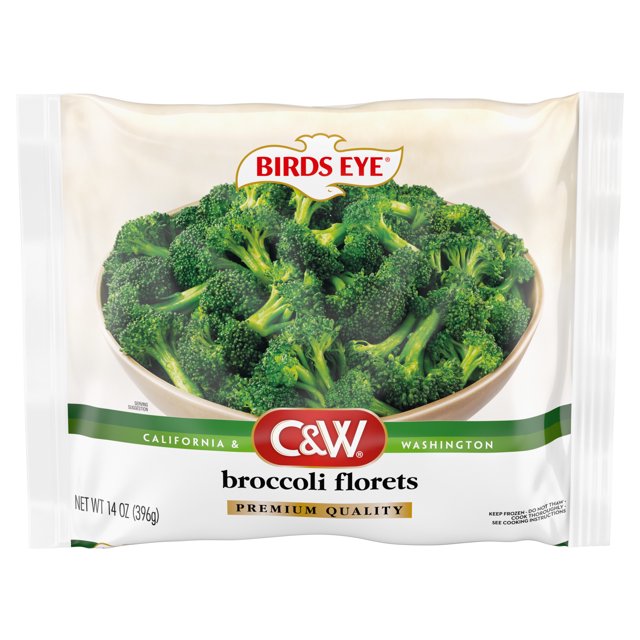 Birds Eye C&W Broccoli Florets, Frozen Broccoli, 14 Oz