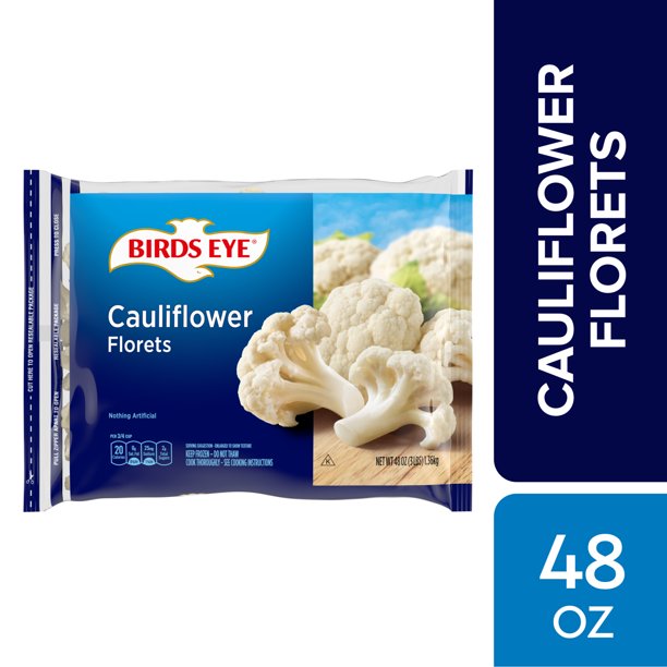 Birds Eye Cauliflower Florets Frozen Vegetables, 48 oz. (Frozen)