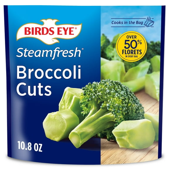 Birds Eye Steamfresh Broccoli Cuts, Frozen Vegetables, 10.8 oz. Bag