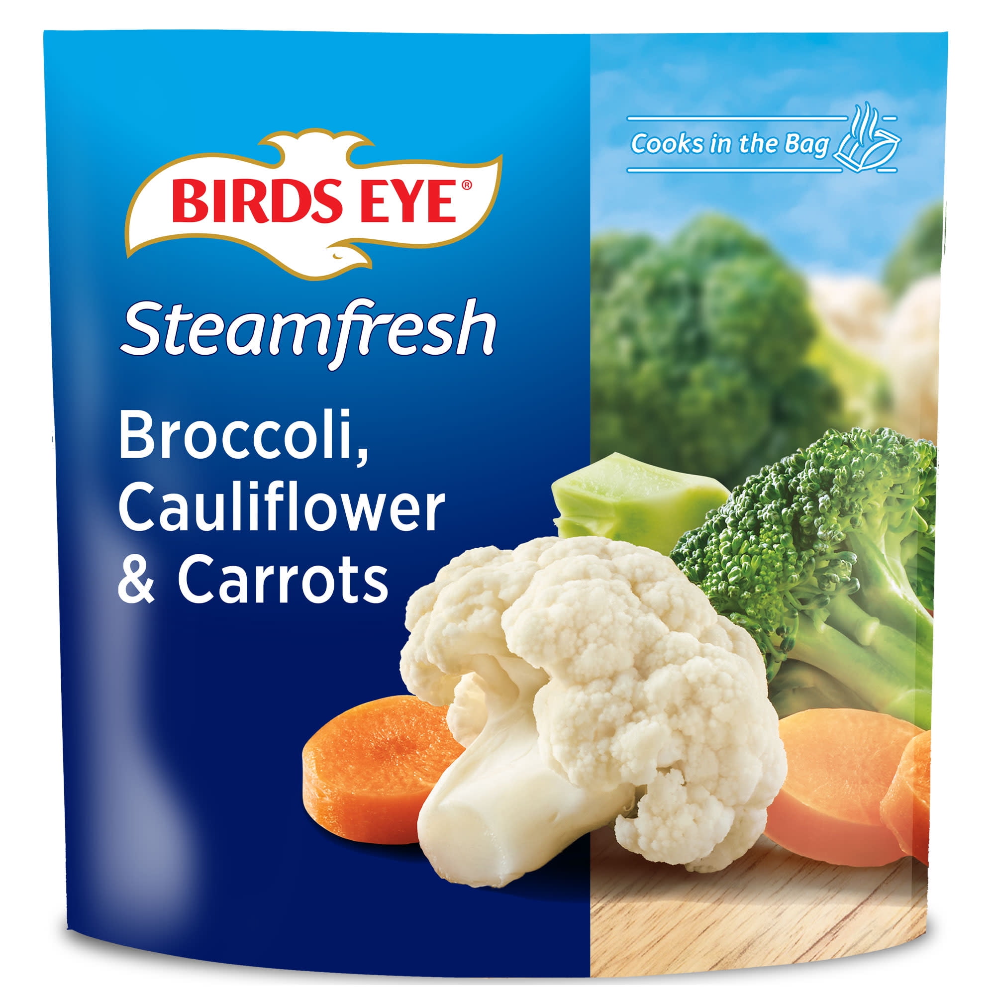 Birds Eye Steamfresh Carrots, Broccoli and Cauliflower, Frozen