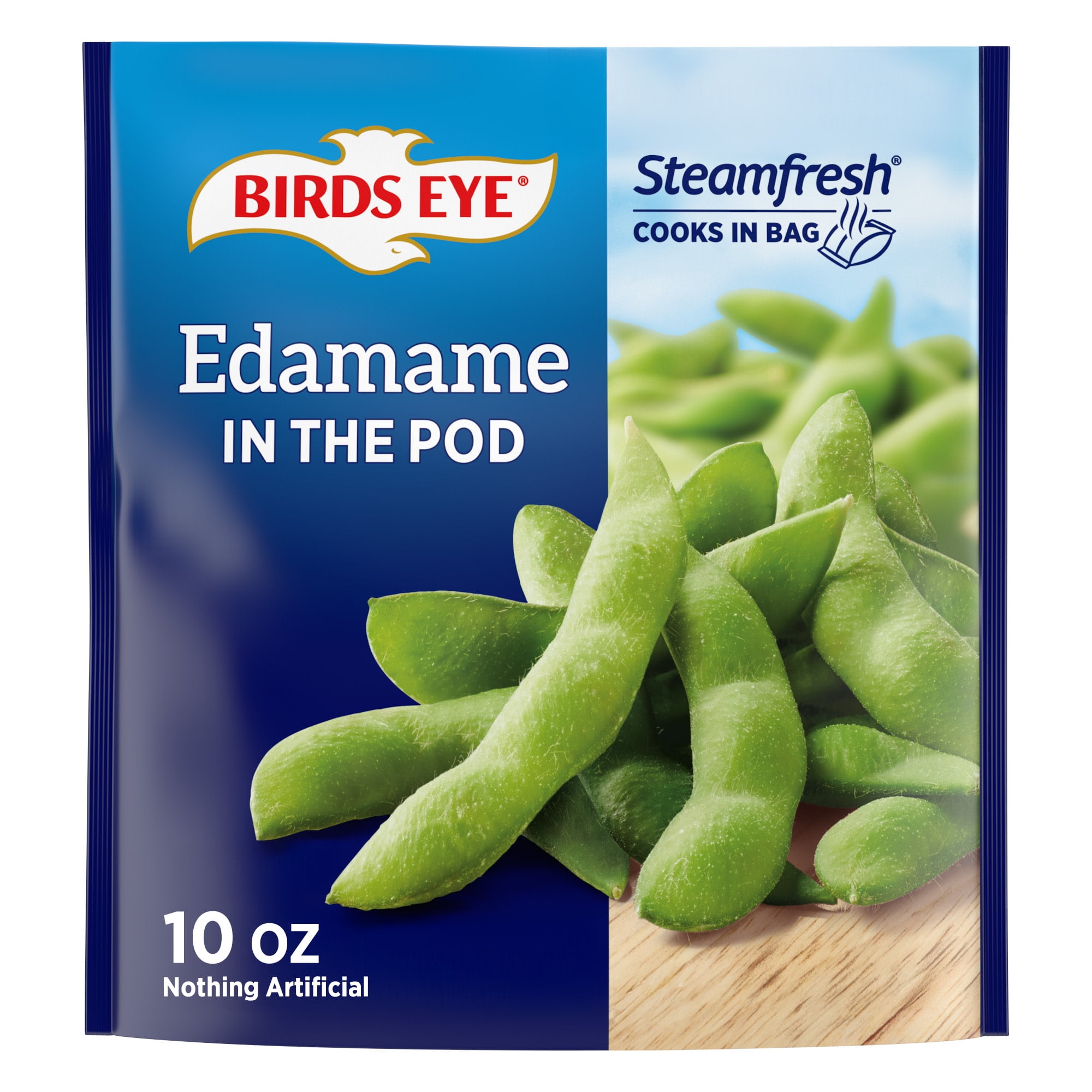 Birds Eye Steamfresh Edamame in the Pod, Frozen Vegetables, 10 oz. Bag