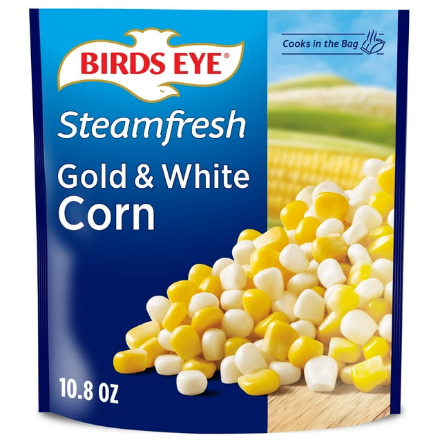 Birds Eye Steamfresh Gold & White Corn, Frozen, 10.8 oz