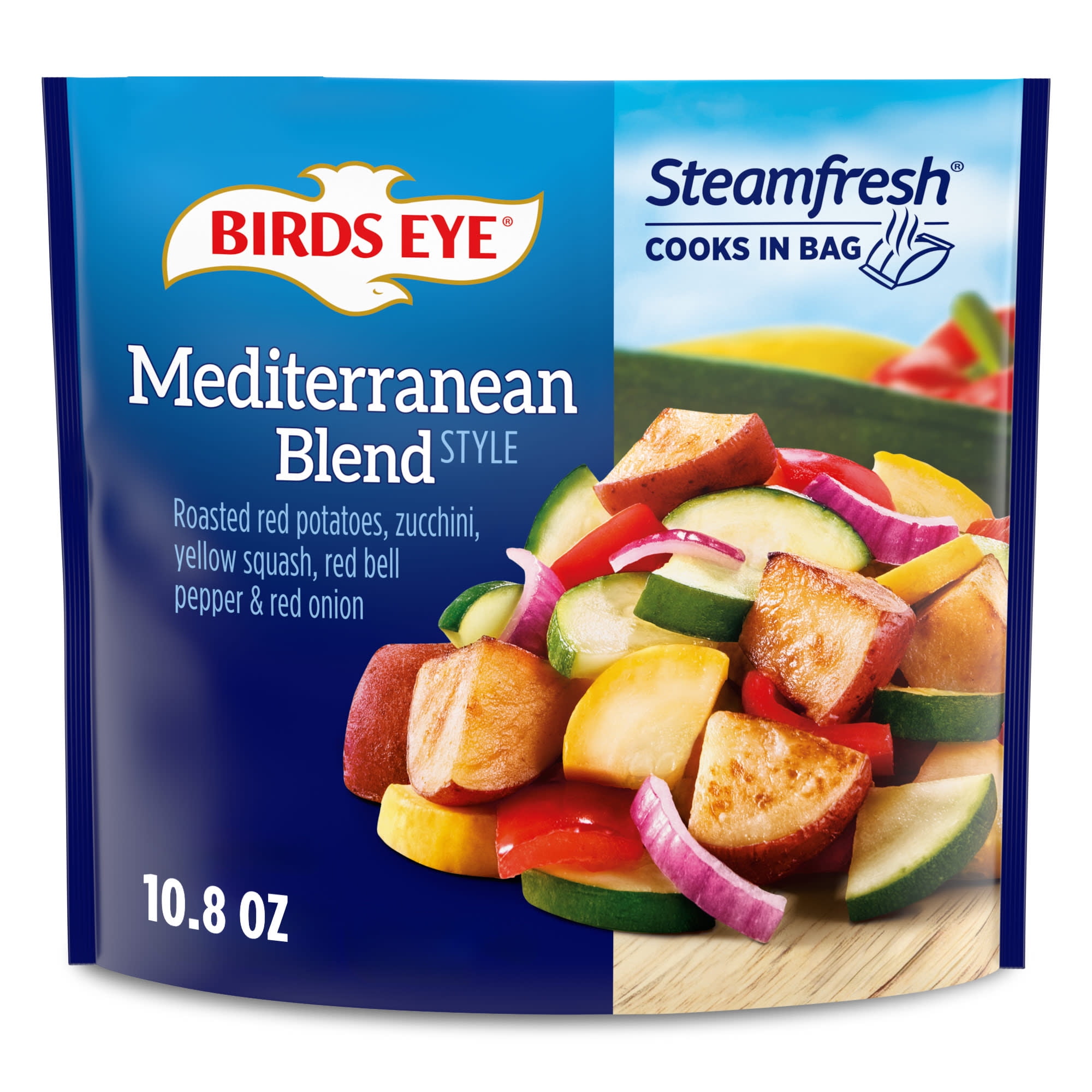 Birds Eye Steamfresh Mediterranean Style Blend, Frozen Vegetables, 10.8 oz. (frozen)