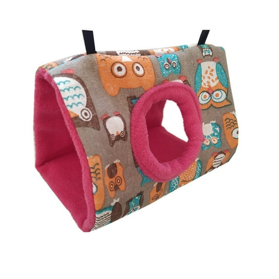 Birds Hanging Hammock Soft Comfortable Parrot Triangular CottonWith Hole For Lovebird Budgerigar Cockatiel