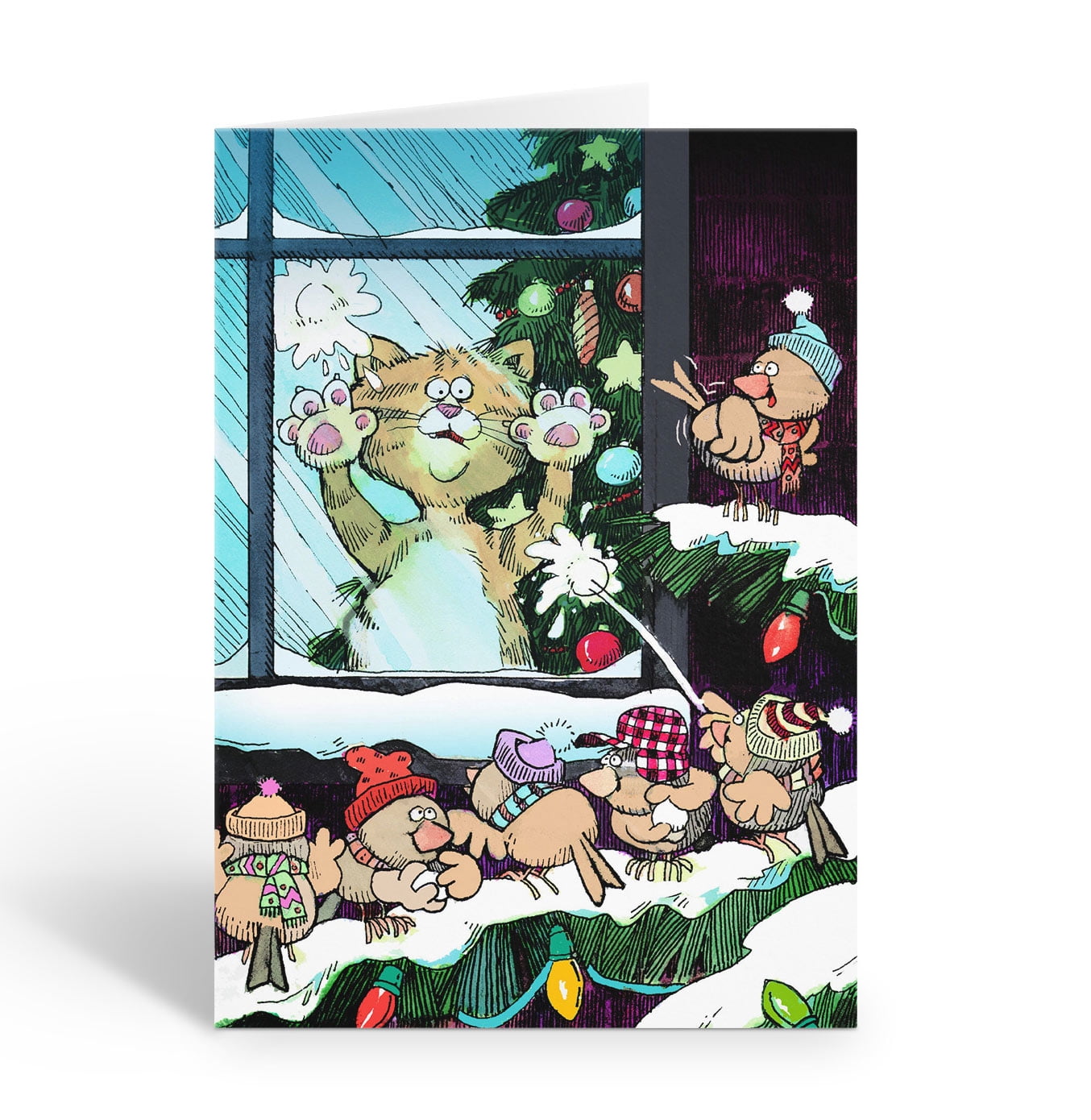 Weihnachtsgrußkarten-Set Mit Schneeflocken-Motiv – 25 Karten + Umschläge, 11,4 X 15,2 Cm (gefaltet), Für Drucker Geeignet