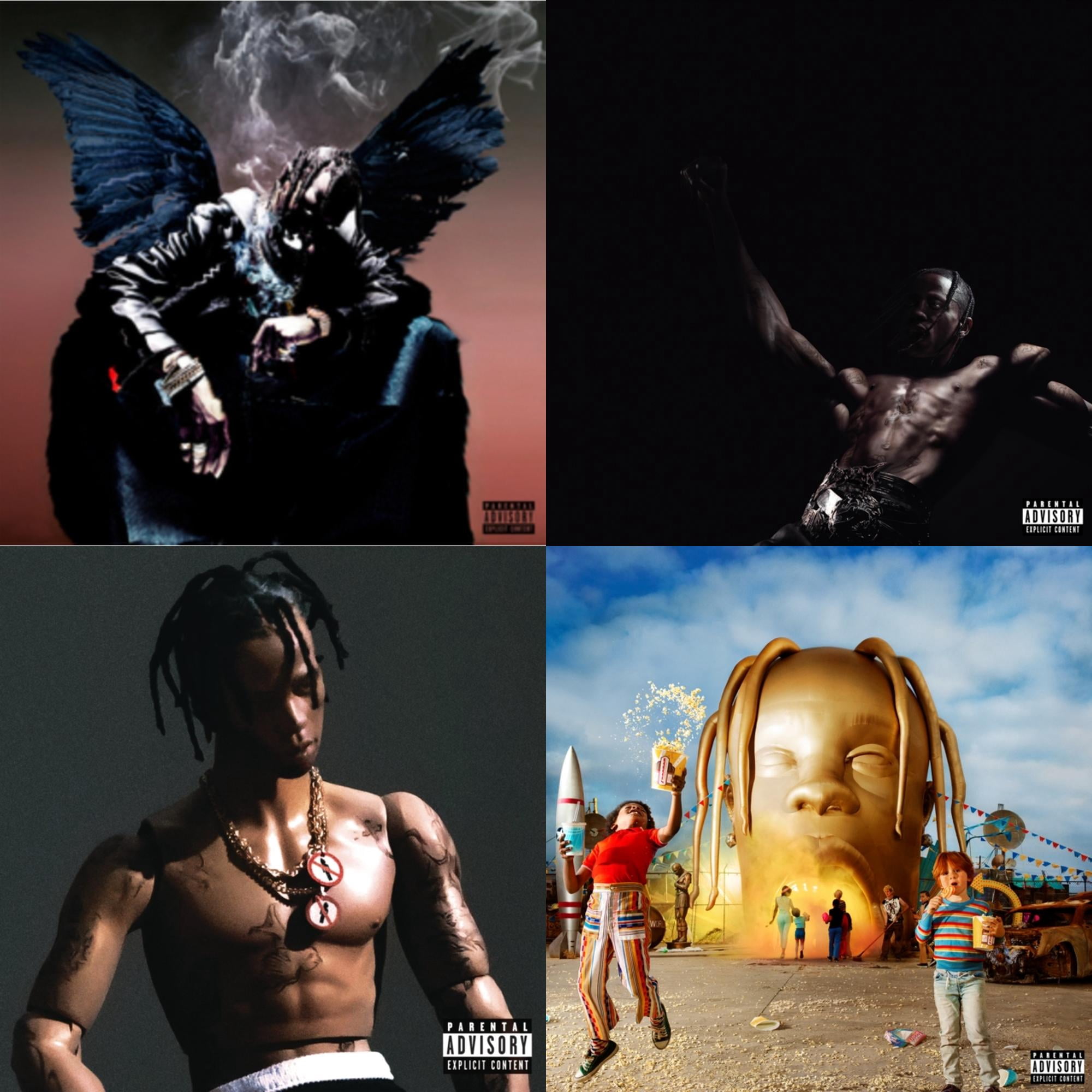 Travis Scott Music Wall: Vinyl Records, CDs & Cassettes | Walmart