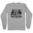 thumbnail image 1 of Birds It's Cold Outside Long Sleeve Shirt Unisex 5X-Large Grey, 1 of 5
