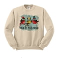 thumbnail image 1 of Birds It's Cold Outside Sweatshirt Unisex 2X-Large Sand, 1 of 5