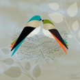 thumbnail image 1 of Birds Life  Love Nest, Animals Unframed Art Print Wall Art by Dominique Vari Sold by Art.Com, 1 of 4