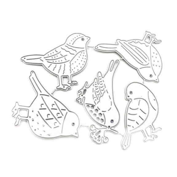 Birds Metal Cutting Dies Stencil DIY Scrapbooking Album Paper Card Template Mold Embossing Craft Decoration