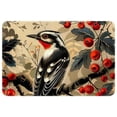 thumbnail image 1 of Birds Non-Slip Polyester Bath Rug, Machine Washable Area Rugs for Bathroom and Chair Rug, 1 of 6